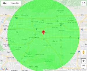 Pomona Pool Cleaning New Map